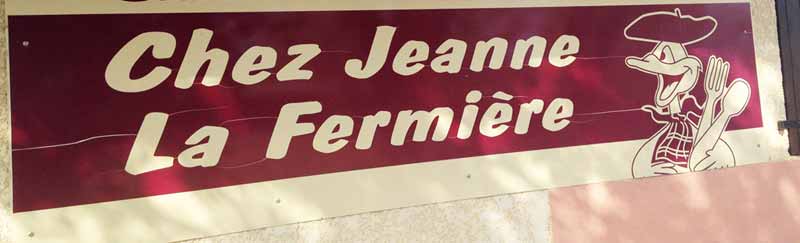 Restaurant Jeanne La Fermière