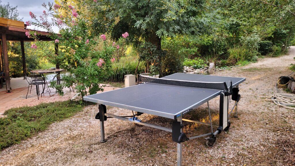 table de ping-pong domaine de la Paguère